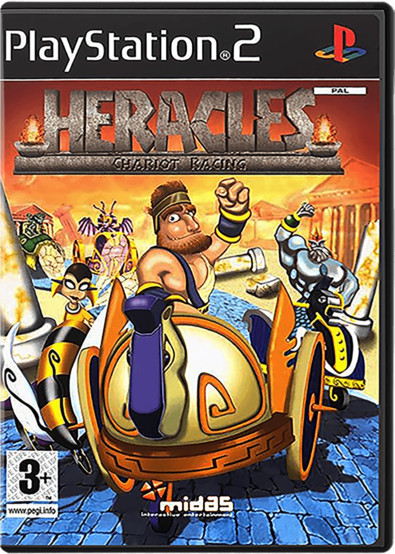 Heracles Chariot Racing box art for Playstation 2